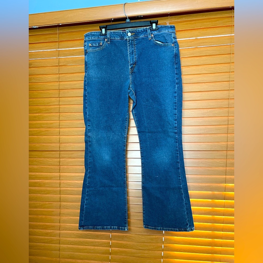 Levi’s 519 Vintage Low Stretch Flare Leg Jeans size 17M JR